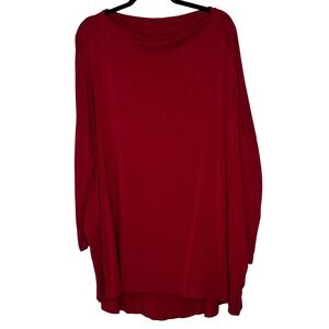 bryn Walker Red Tunic Top
